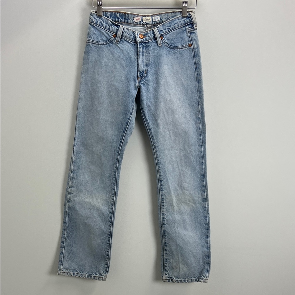 Todd Oldham Light Blue Straight Leg Jeans
